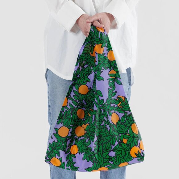 NWOT Standard Baggu - Orange Tree Periwinkle - Picture 3 of 4